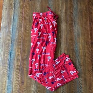 Men’s MLB Philadelphia Phillies Pajamas Bottom Pants Large